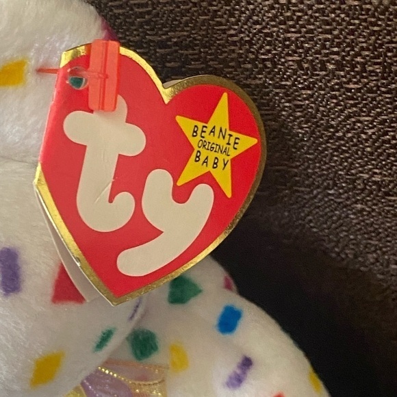 Ty Retired "TY 2K" Beanie Baby Collectible w/ Swing Tag (2000)- Rare - Picture 3 of 3